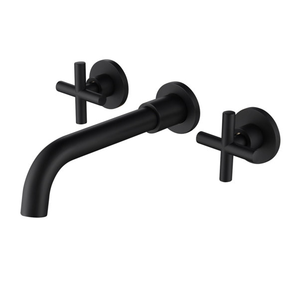G6 GROUP LLC Bathroom Faucet Wall Mounted Bathroom Sink Faucet Wayfair